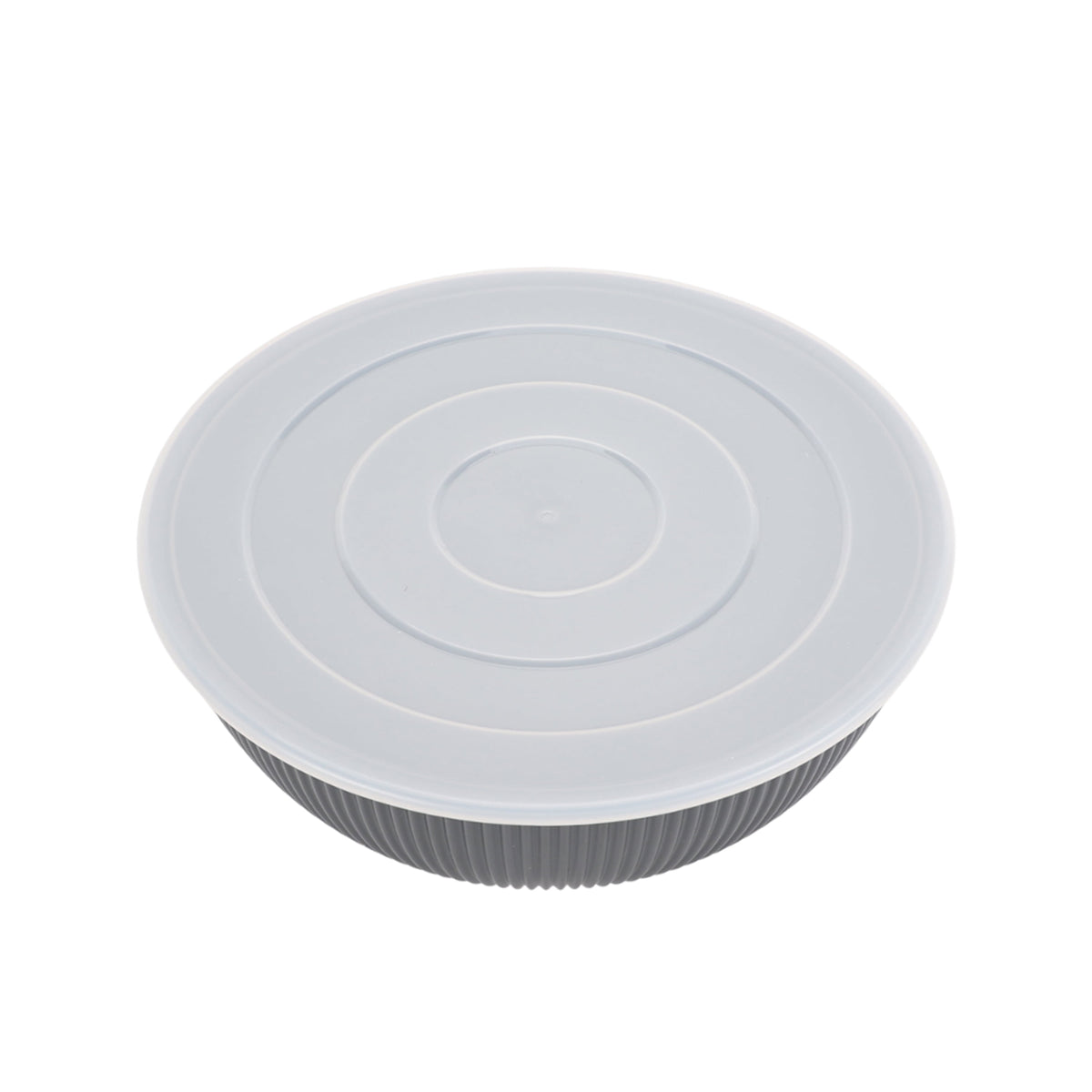 - Black 4-Piece Eco-Friendly Recycled Plastic Serve Bowl Set