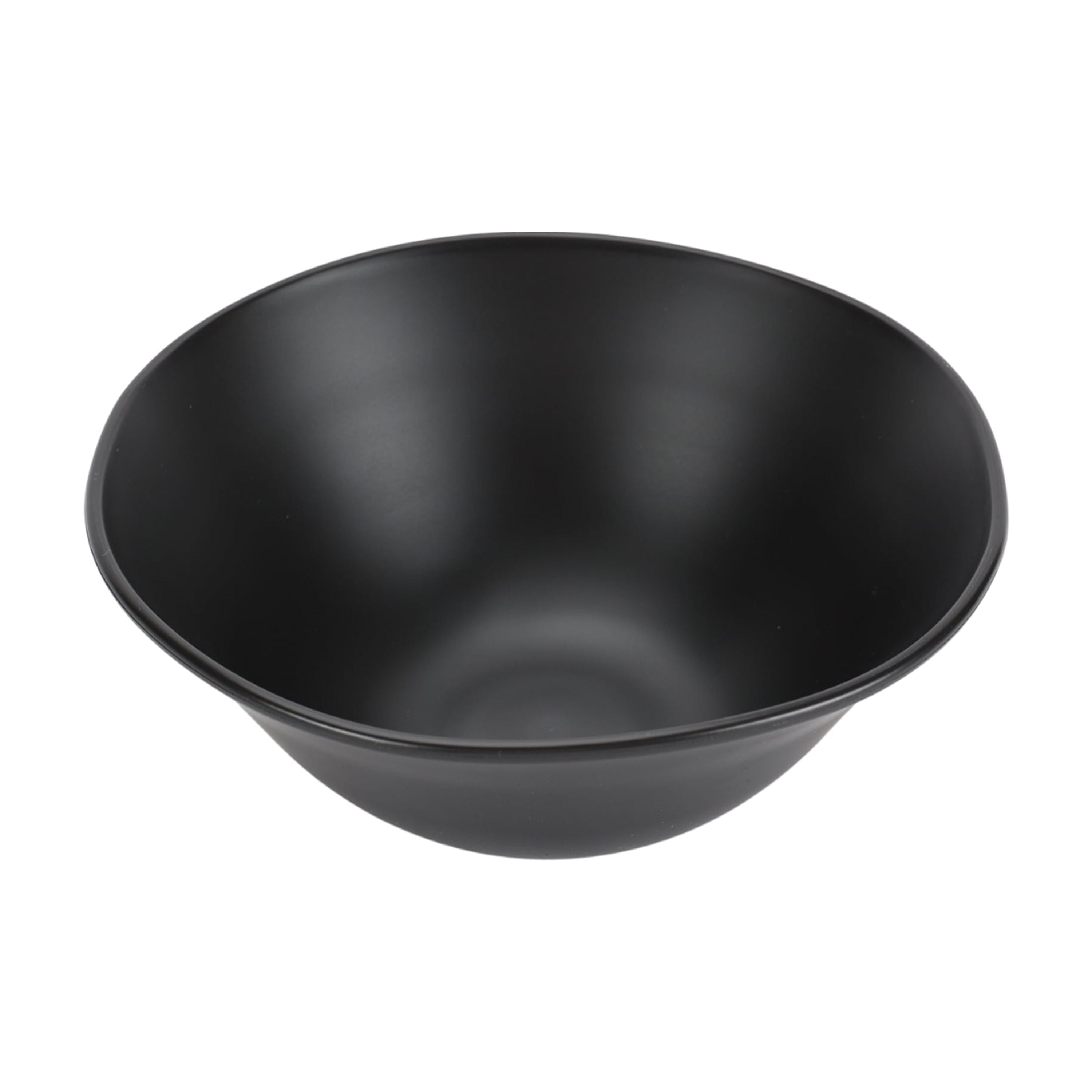 Black 12-Piece Eco-Friendly Recycled Plastic Dinnerware Set