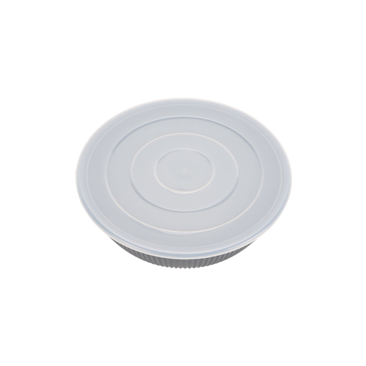 - Black 4-Piece Eco-Friendly Recycled Plastic Serve Bowl Set