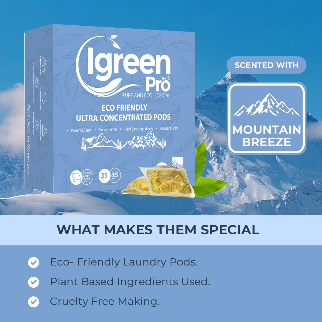 Eco Friendly Ultra Concentrated Liquid Laundry Detergent in Pods