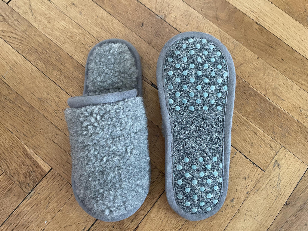 Merino Wool Slippers: Eco-Friendly Non-Slip Indoor Shoes