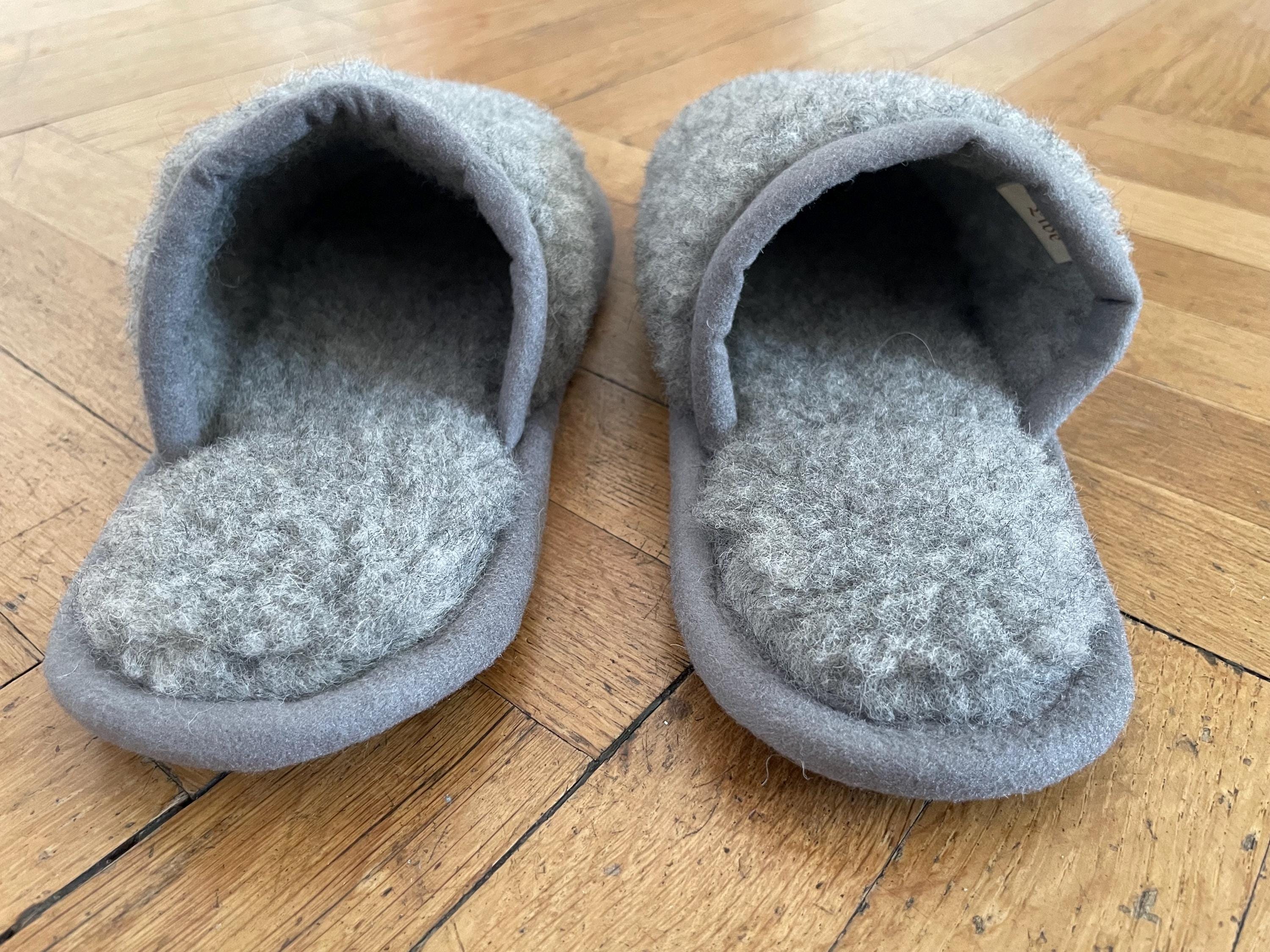 Merino Wool Slippers: Eco-Friendly Non-Slip Indoor Shoes